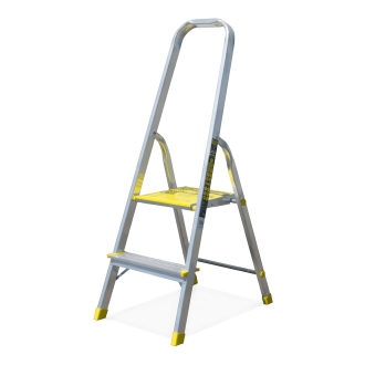 Scară din aluminiu, două trepte BS-DA2, 120kg - Bayersystem