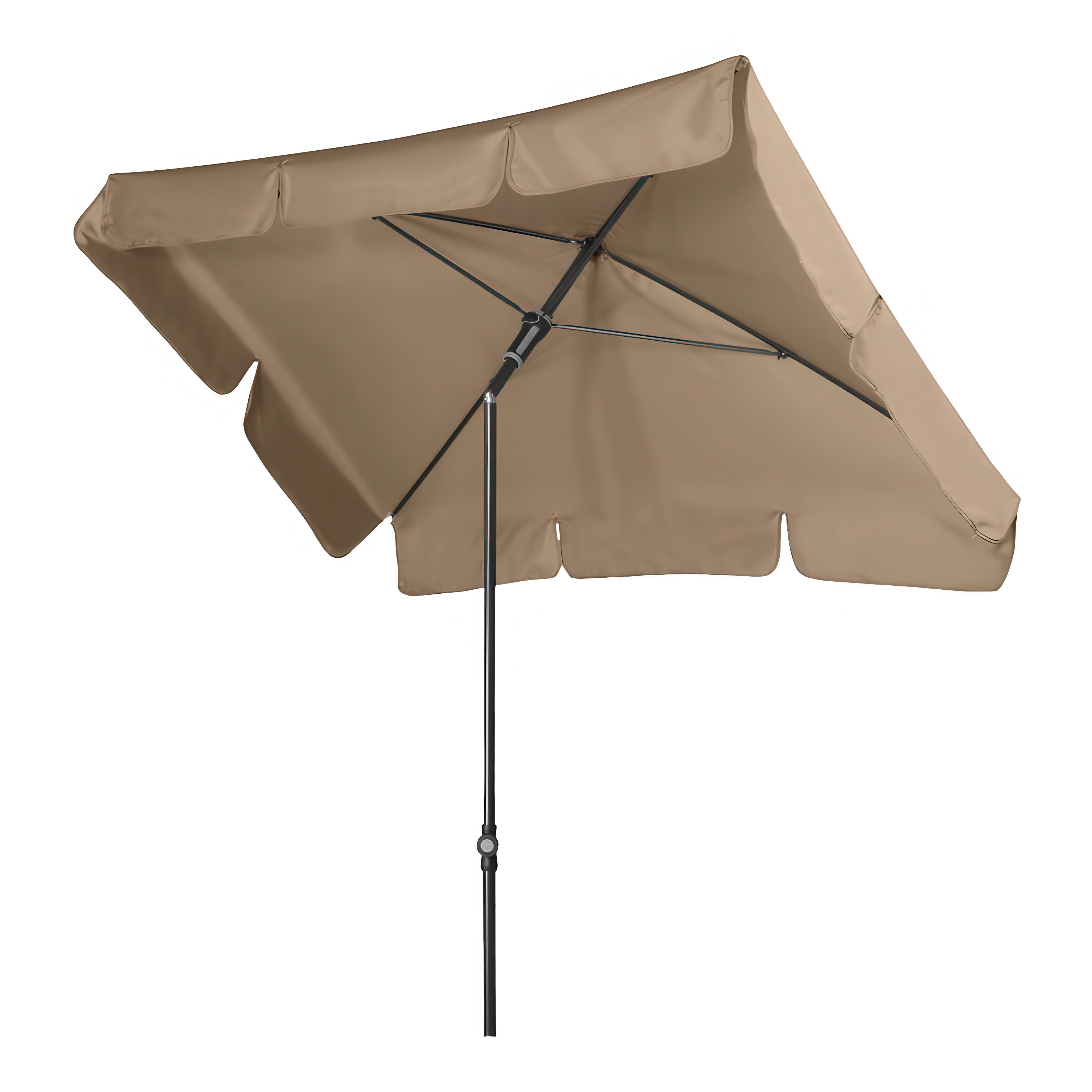 Parasol ogrodowy Doppler w kolorze brązowym 