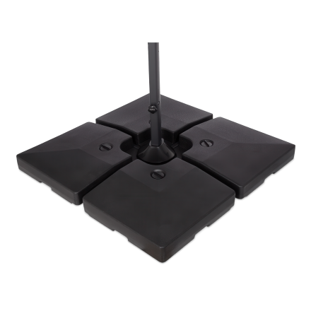 Set placă de încărcare Doppler PVC - 140 kg