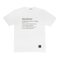 Tricou alb GARDENER S - Verdemax