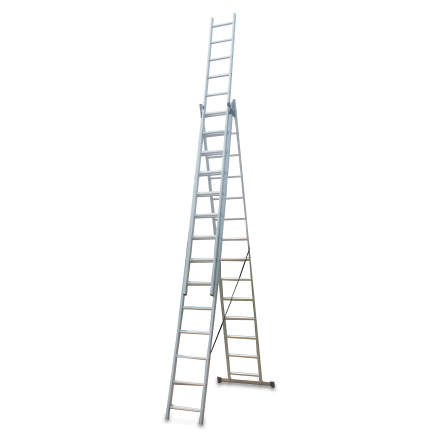 Scară multifuncțională din aluminiu Solid Master 3x14 - Hardmaister