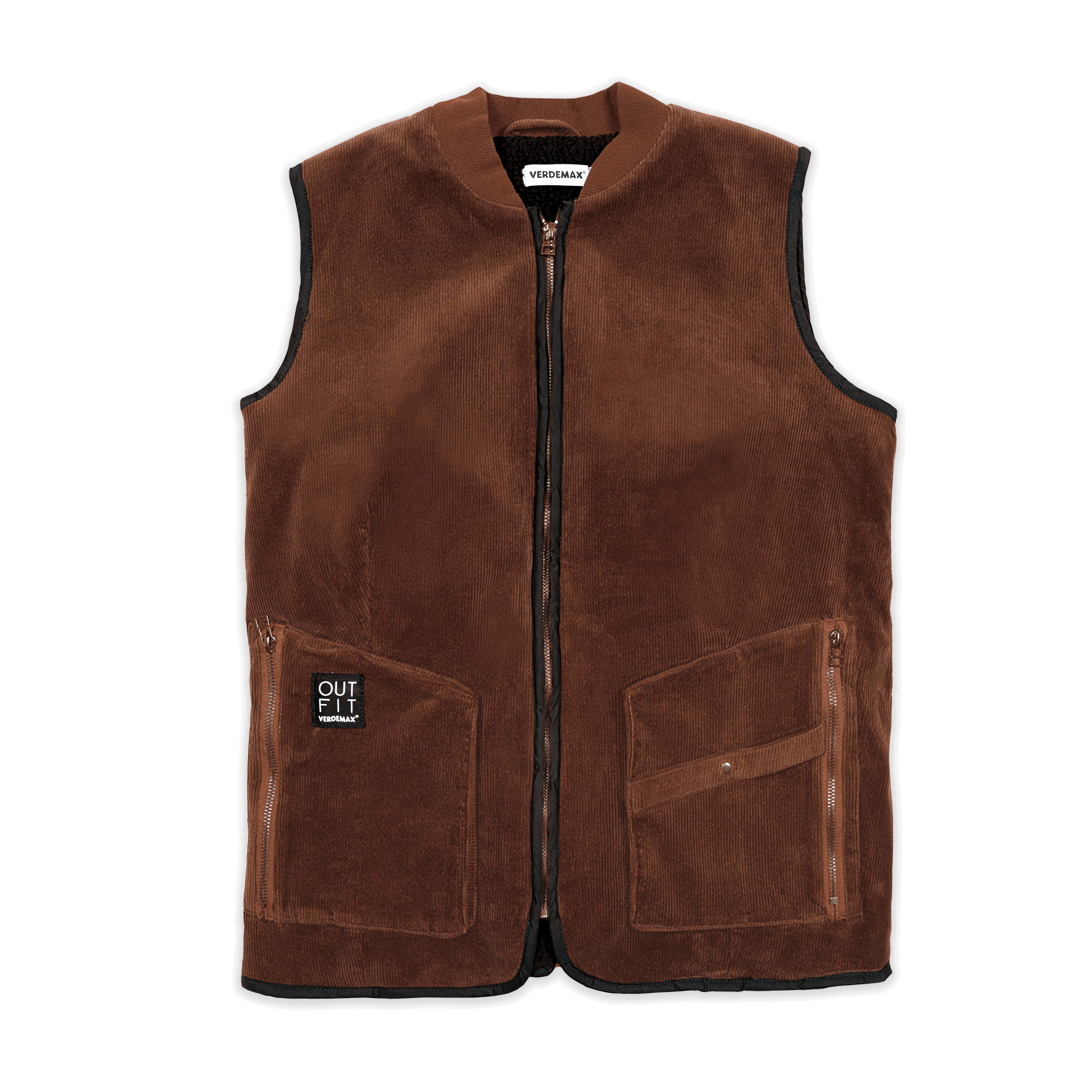 Vestă de toamnă pentru femei QUERCIA Aztec, corduroy M - Verdemax