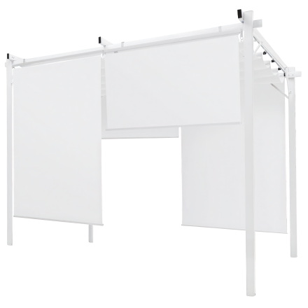 Copertină de terasă SPRINT PLUS 3x3 alb/alb - HARDMAISTER