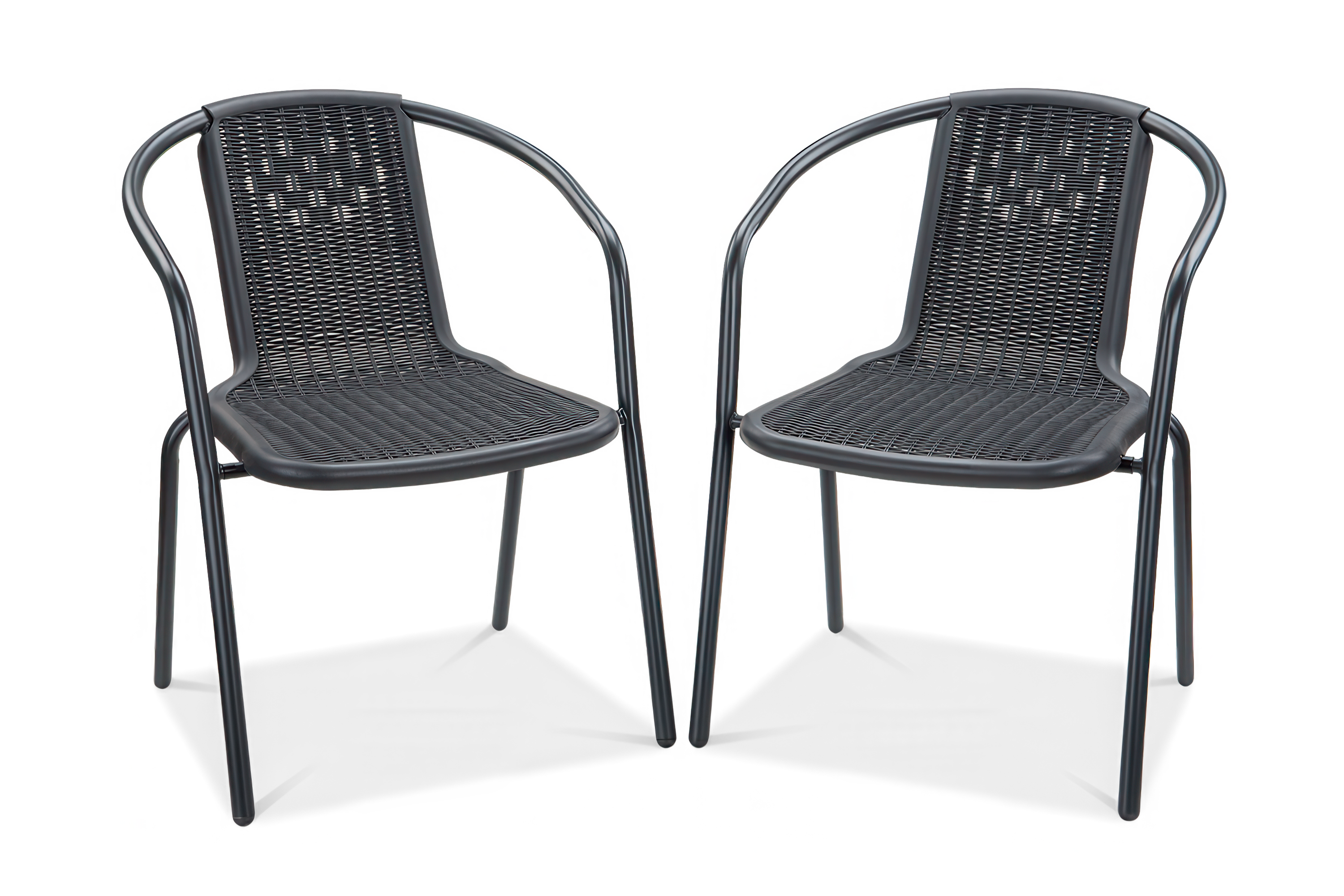 Zestaw krzeseł SIMPLE Graphite 2szt - Focus Garden