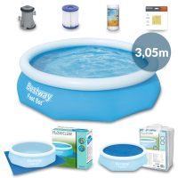 Set piscină SplashFusion, 7 elemente, 3.05mx76cm - BESTWAY