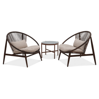 Komplet mebli technorattanowych Galla