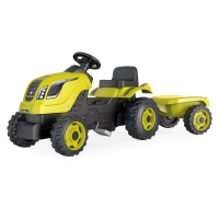 Traktor z przyczepką XL Zielony - Smoby