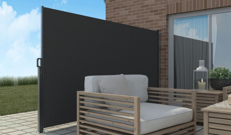 Copertină laterală verticală 200x300 gri &icirc;nchis - FOCUS GARDEN